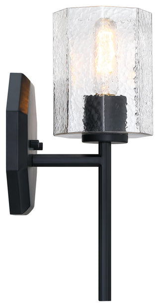 Designers Fountain D309M-WS Haven 15" Tall Wall Sconce - Matte Black