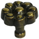 Round Floral Design Knob