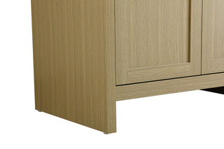 Home Living 24" Single Bathroom Vanity, Honey Brown