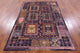 4' 10" X 6' 11" Handmade Tribal Fine Serapi Wool Rug - Q12656
