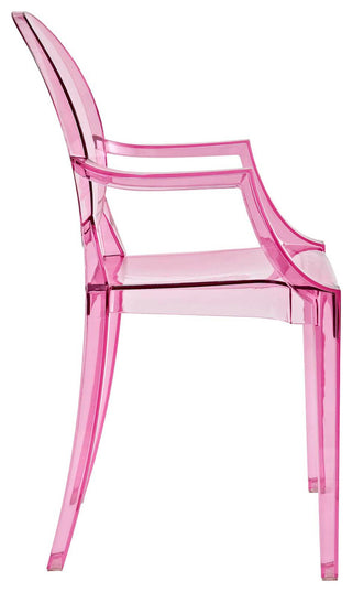 Modern Pink Casper Dining Armchairs Set of 2