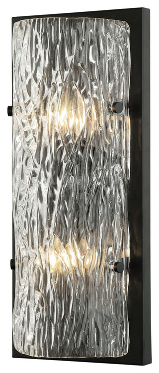 Varaluz 376W02 Morgan 2 Light 17" Tall Wall Sconce - Satin Brass