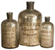 Uttermost Kaho Antique Silver Decorative Jugs S/3