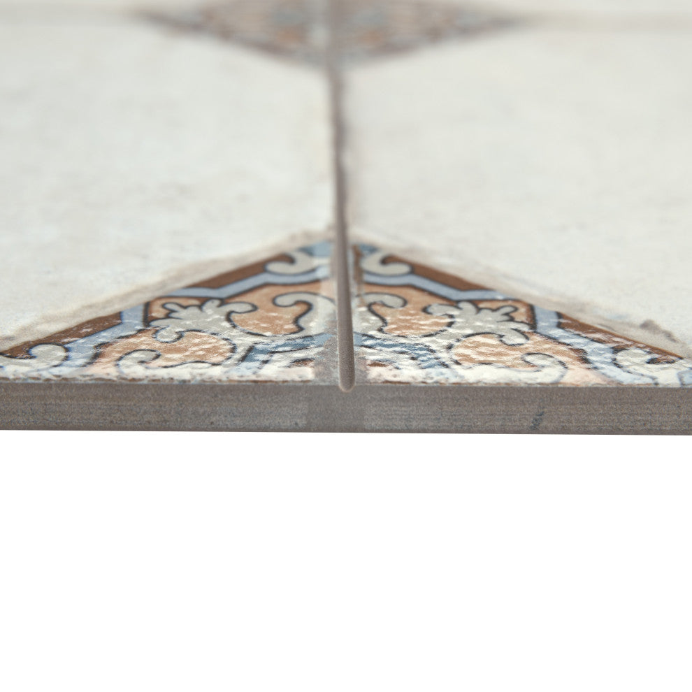 Kings Field Porcelain Floor and Wall Tile, Brown