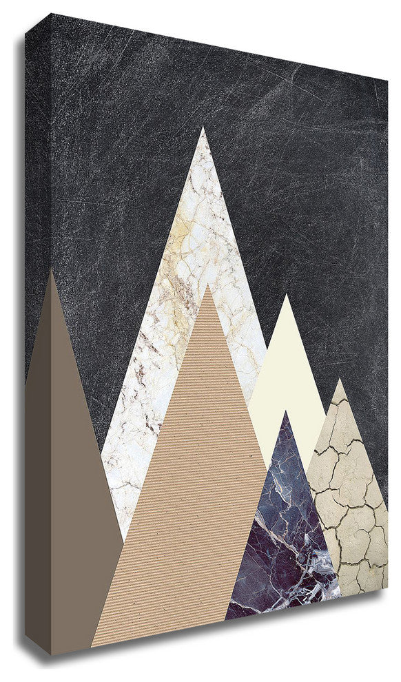 Peaks 2 by Design Fabrikken, Print on Canvas, 25"x35"