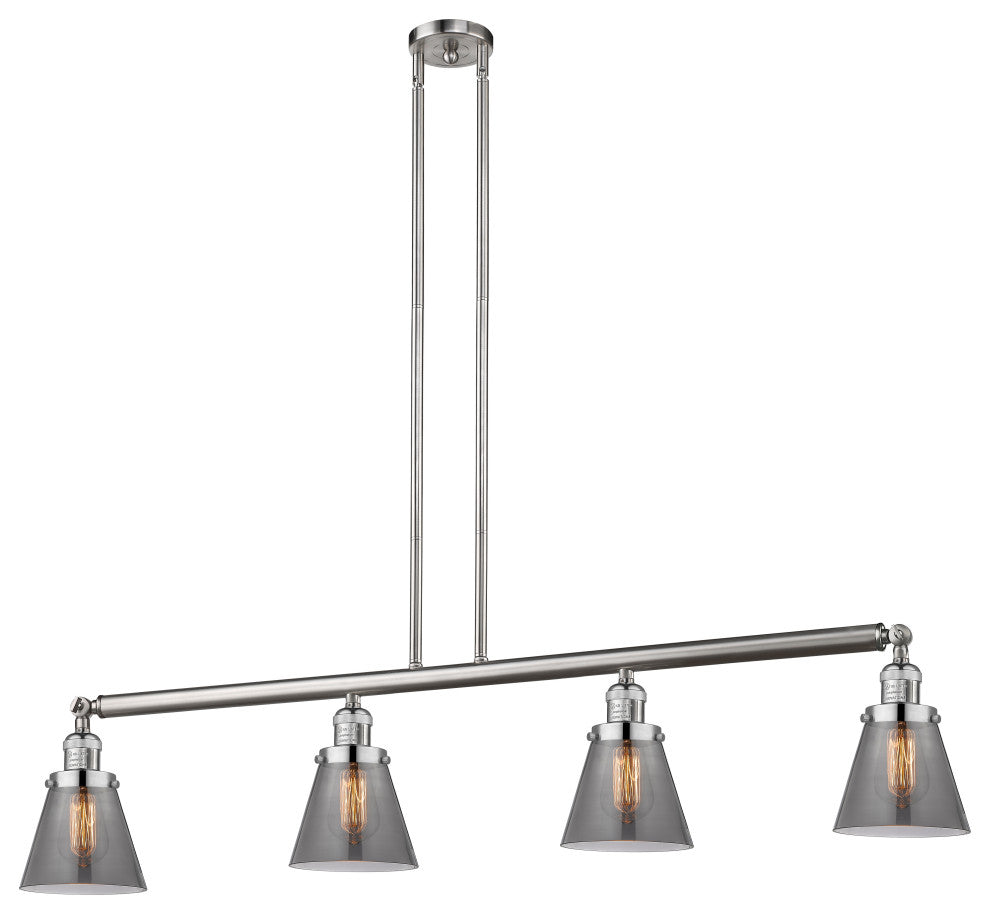 Innovations Lighting 214-Sn-G63-Led 4 Light Dimmable Led Island Light