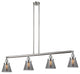 Innovations Lighting 214-Sn-G63-Led 4 Light Dimmable Led Island Light