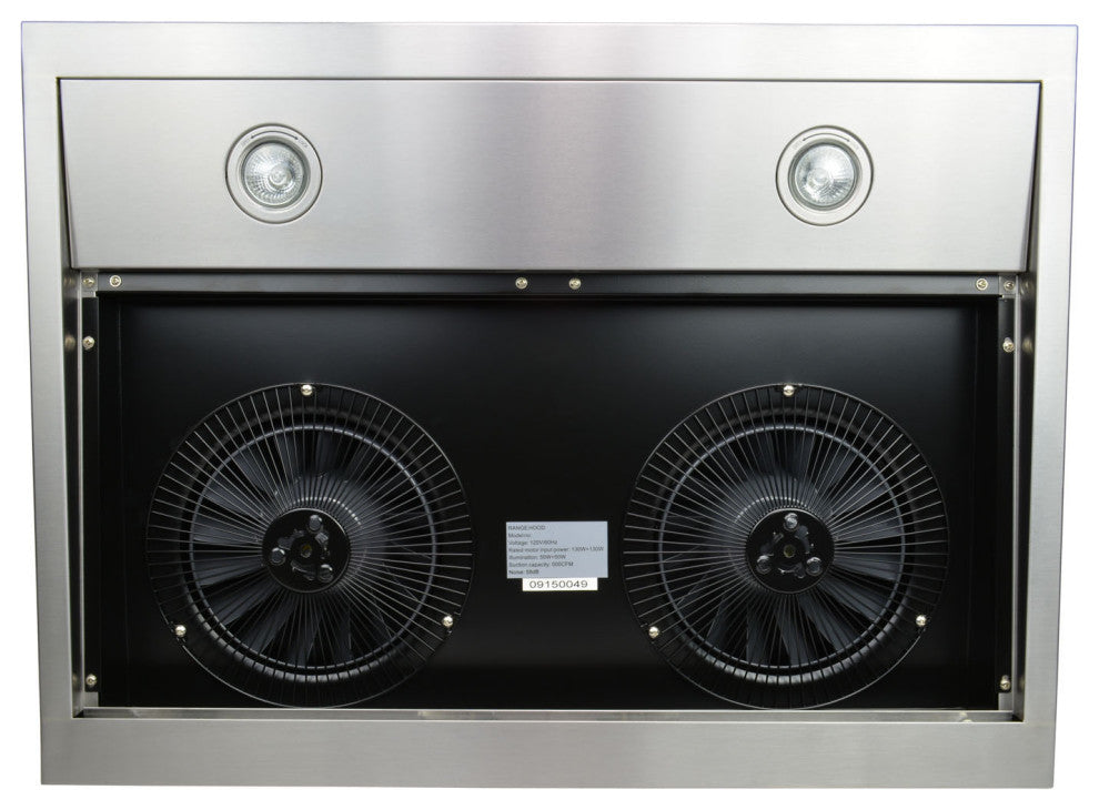 Blue Ocean 30" RH76TUC Stainless Steel Under Cabinet Kitchen Range Hood