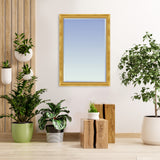 La Pastiche Milan Gold Framed Mirror, 20" x 30"