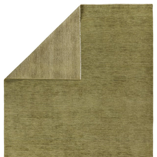 Jaipur Living Origin Knotted Solid Area Rug, Green, 8'x10'