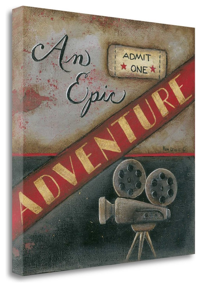 "Epic" By Kim Lewis, Fine Art Giclee Print on Gallery Wrap Canvas, Ready to Hang