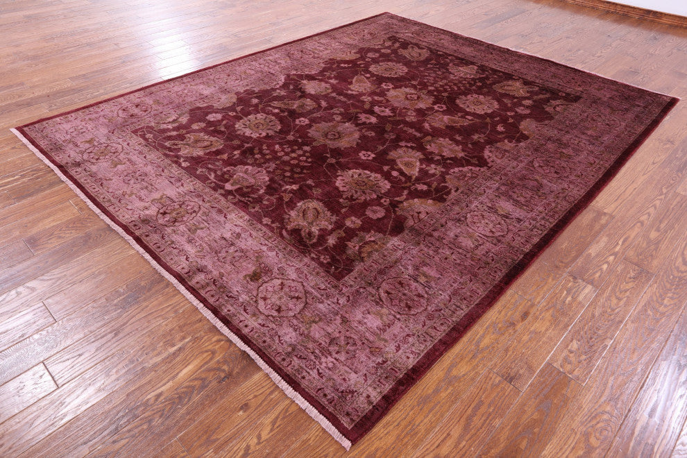 8' 3" X 10' 3" Full Pile Overdyed Handmade Rug - WR1957