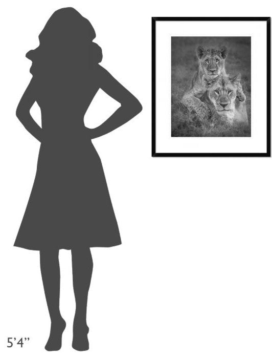 "Playtime With Mama!" Framed Digital Print by Ali Khataw, 24x28"