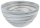 Badash P273 Gray Alabaster Glass 6" Round Salad or Candy Bowl