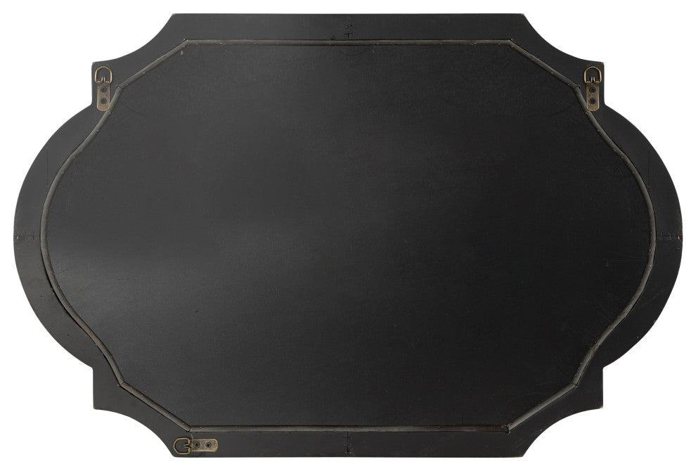 Fairbourne Framed Wall Mirror, Gray, 24"x36"