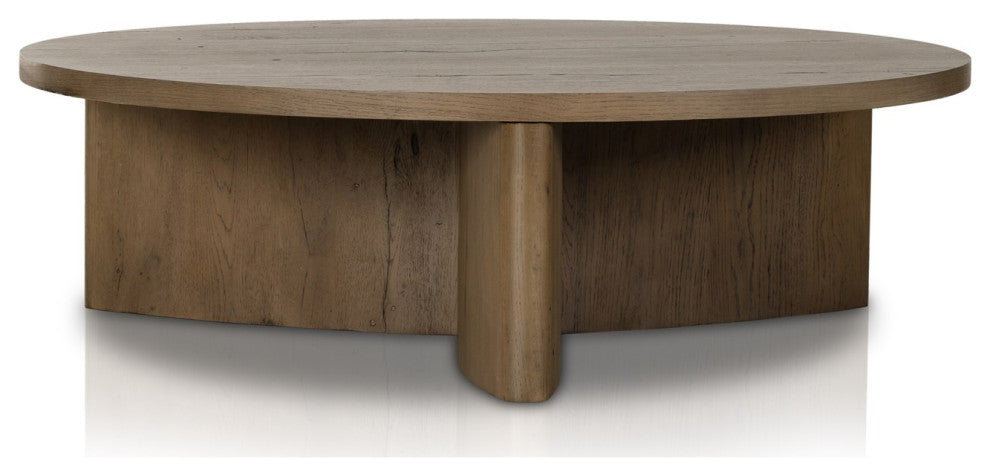 Toli Coffee Table-Wood-Rustic Grey