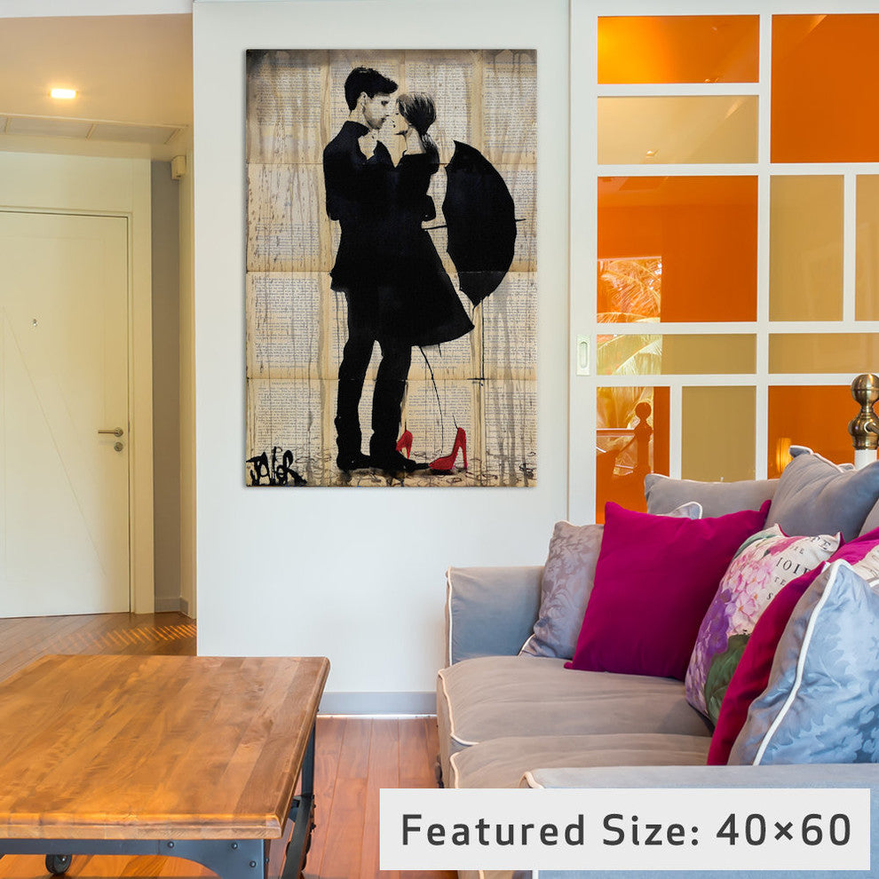 "One Gallery" by Loui Jover, 26x18x1.5"