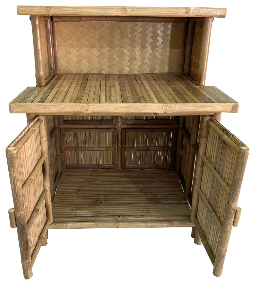 Bamboo Mini Bar Counter