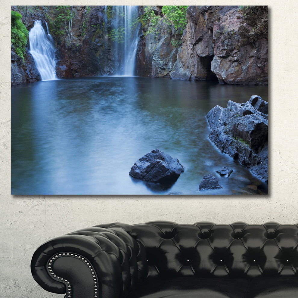 Florence Falls in Litchfield, Landscape Canvas Art Print, 40"x30"