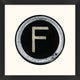 Type Key: F, Giclee Reproduction Artwork