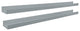 Kiera Grace Edge 2-Piece Floating Photo Frame Wall Shelves, 44", Grey