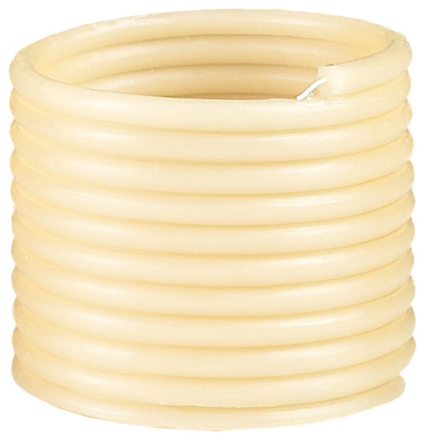60 Hour Refill Oval Beeswax Candle