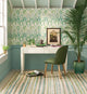 Dash & Albert Francisco Green Handwoven Cotton Rug, Green, 3' x 5'