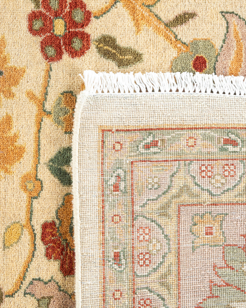 Mogul, One-of-a-Kind Hand-Knotted Area Rug Ivory, 9'2"x11'9"