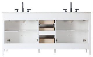 Elegant Lighting VF29372D Millie 72" - Gray