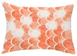 Zircoland 14"x20" Abstract Decorative Outdoor Pillow, Orange