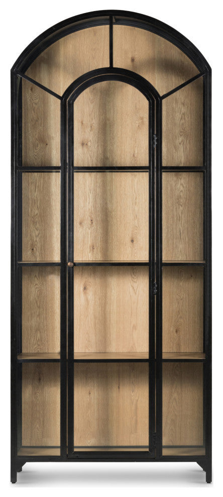 Belmont Cabinet Oak-Black