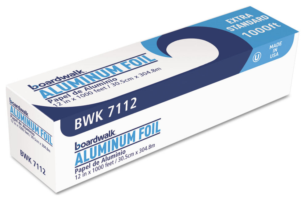 Standard Aluminum Foil Roll, 12"x1,000''