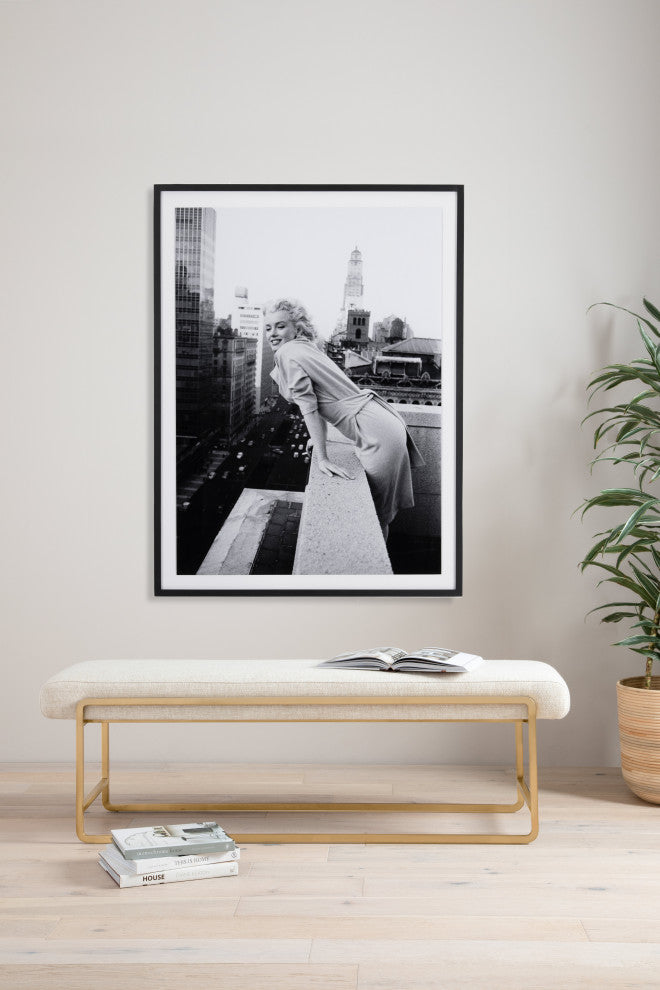 Marilyn On The Roof I By Getty Images