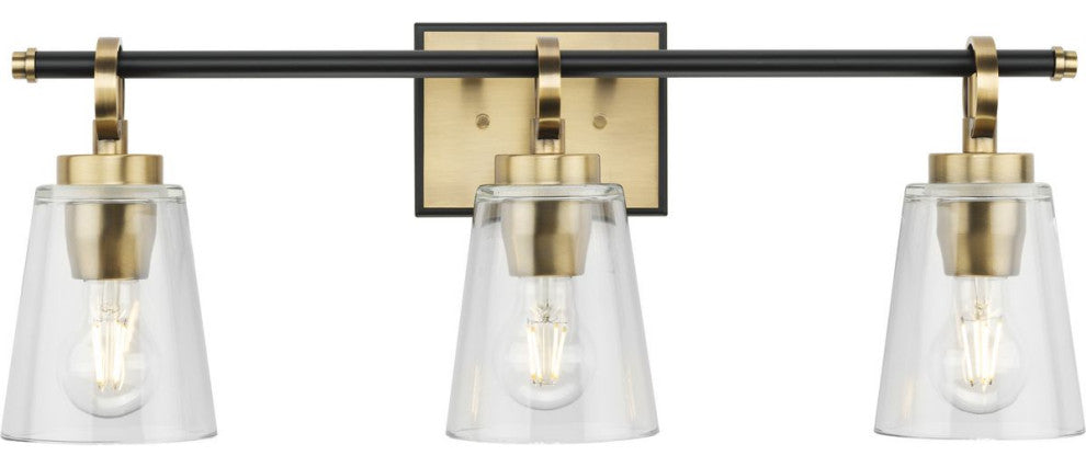 Cassell Collection Bath and Vanity Light, Vintage Brass