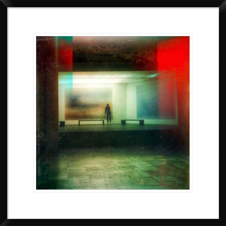 "On Stage" Framed Digital Print by Michel Romaggi, 24x24"