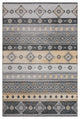 Indoor/Outdoor Sedona SN12 Midnight Machine Washable 3' x 5' Rug