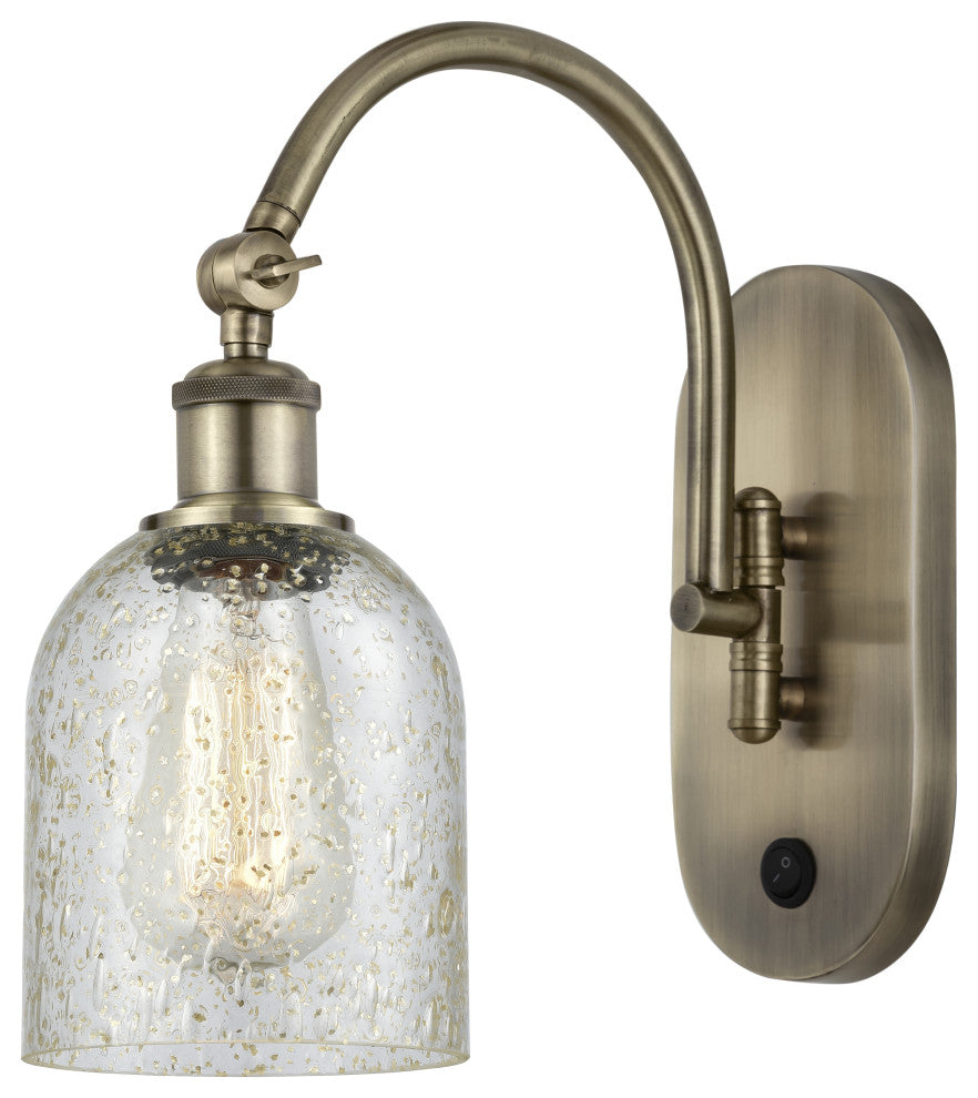 Innovations 518-1W-AB-G259 1-Light Sconce, Antique Brass