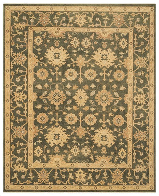 100% Fine Wool Hand Knotted Raven Vernon VN-05 Area Rug by Loloi, 5'6"x8'6"