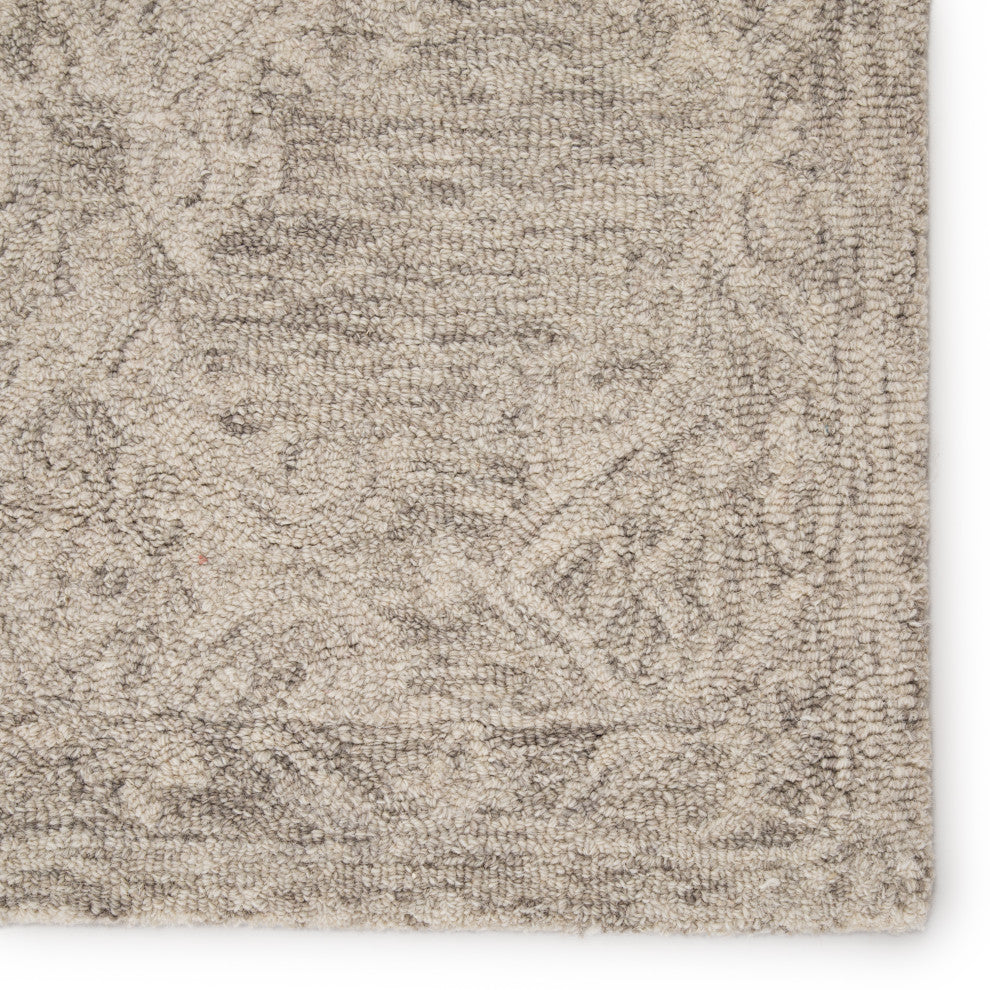 Jaipur Living Corian Handmade Trellis Gray Area Rug 12'X15'