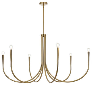 Home Living 50" Chandelier, Gold