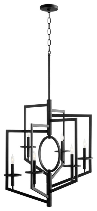 Oxalis Chandelier, Noir