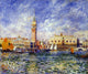 Pierre Auguste Renoir The Doges- Palace- Venice Gallery Wrapped Canvas Print
