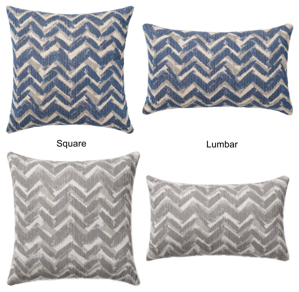 Linum Home Textiles Mirana Decorative Pillow Cover, Navy, Square