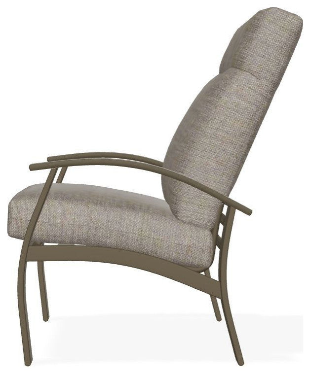 Belle Isle Cushion Outdoor Armchair, Cast/Beachwood