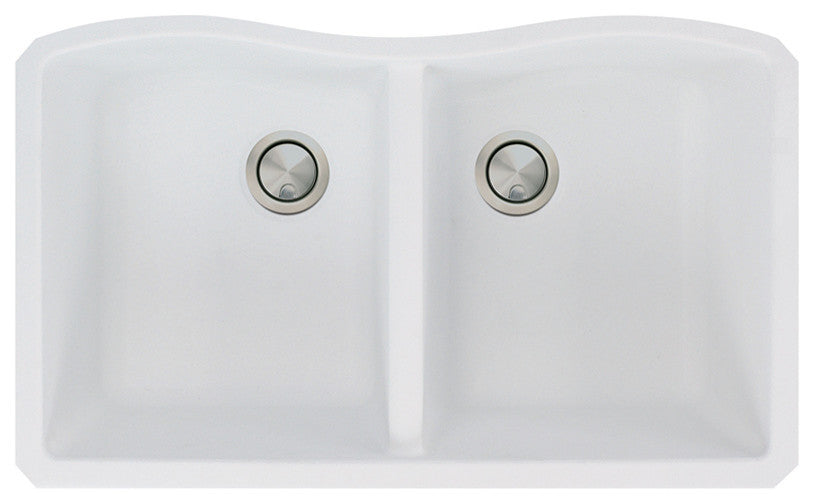 Transolid Aversa Granite 32-in Undermount Kitchen Sink