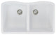 Transolid Aversa Granite 32-in Undermount Kitchen Sink