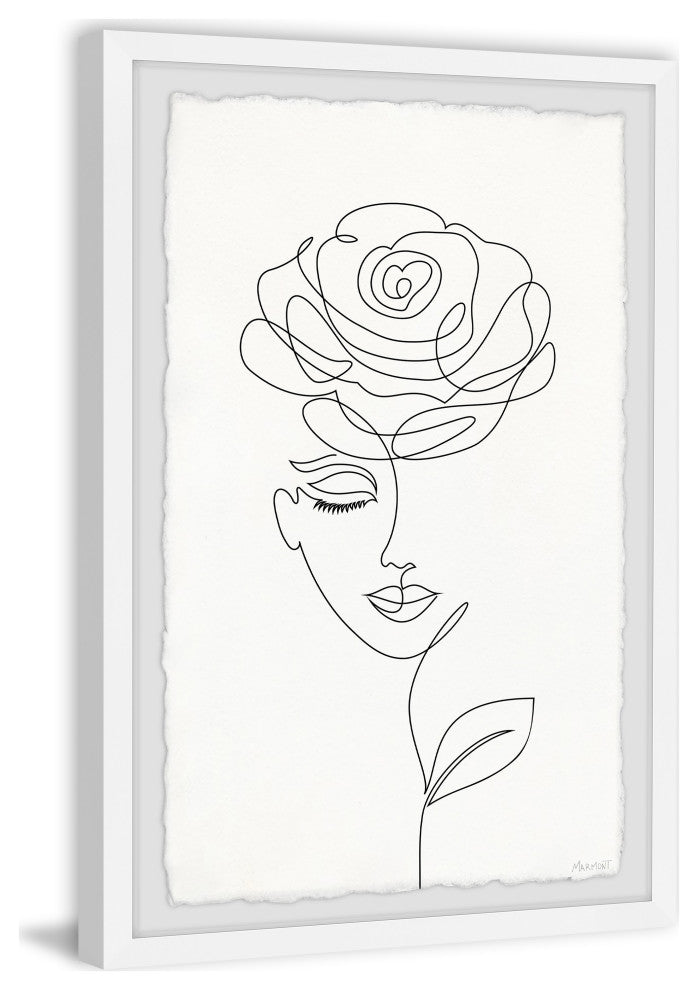 "Princess of Time" Framed Painting Print, 8x12