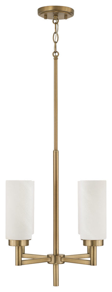 Capital Lighting 351741 Alyssa 4 Light 16"W Pendant - Aged Brass