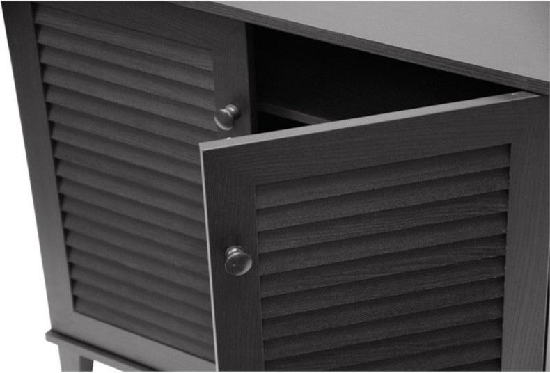 Coolidge Espresso Shoe-Storage Cabinet
