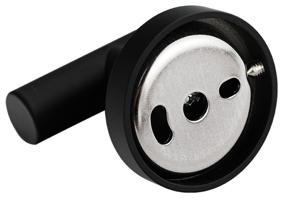 Elizabeth J-Hook Robe Hook in Matte Black (Set of 2)